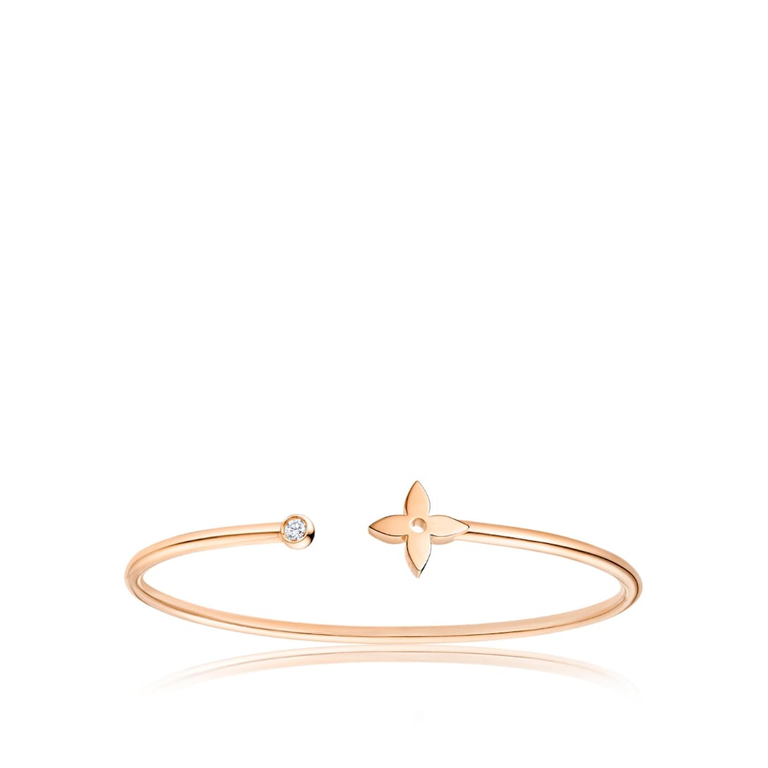 Idylle Blossom Twist Bracelet, Pink Gold - Categories | LOUIS VUITTON